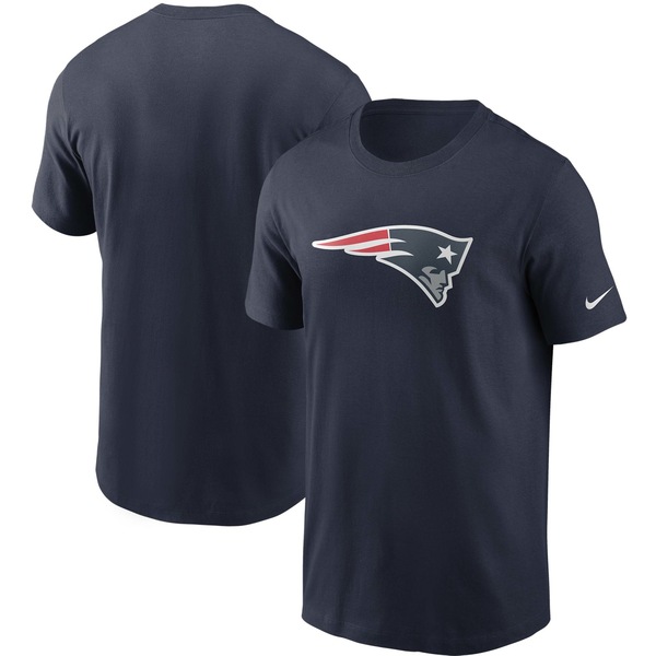 新発売】【新発売】ナイキ メンズ Tシャツ トップス New England Patriots Nike Primary Logo TShirt  Navy コート・ジャケット