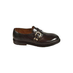 v~A[^ Y hXV[Y V[Y Buckle Strap Derby Shoes Camel