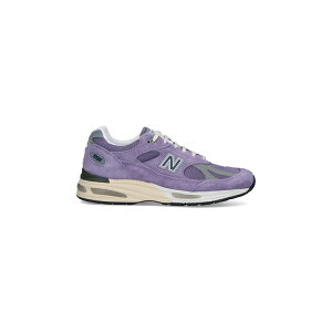 �j���[�o�����X ���f�B�[�X �X�j�[�J�[ �V���[�Y "made In Uk 991v2" Sneakers Purple