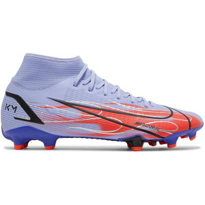 Nike �i�C�L �����Y �X�j�[�J�[ �yNike Mercurial Superfly 8 MG Kylian Mbappe Flames (Purple Red Sole)�z �T�C�Y US_9.5(27.5cm) Light Thistle/Indigo Burst/Bright Crimson/Metallic Silver