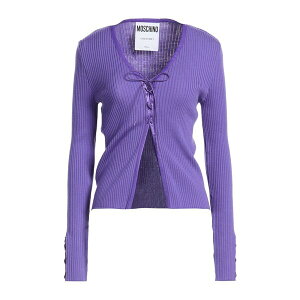 �y���������z ���X�L�[�m ���f�B�[�X �J�[�f�B�K�� �A�E�^�[ Cardigans Purple