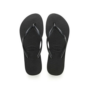 nCAiX fB[X T_ V[Y Women's Slim Flip-flop Sandals Black