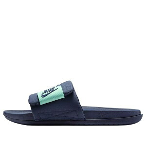 Nike �i�C�L �����Y �X�j�[�J�[ �yNike Off-Court Adjust Slides 'Midnight Navy Mint Foam' DQ9624-401�z �T�C�Y US_8(26.0cm)