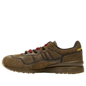 Onitsuka Tiger �I�j�c�J�^�C�K�[ �����Y �X�j�[�J�[ �yOnitsuka Tiger Tiger Ally Stitch 'Brown Storm Vibrant Yellow' 1183C447-201�z �T�C�Y US_6(24.0cm)