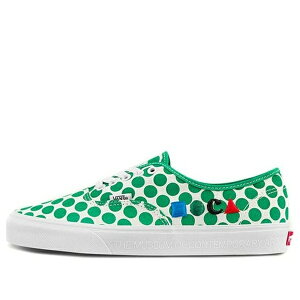 Vans �o���Y �����Y �X�j�[�J�[ �yVans MOCA x Authentic 'Logo Green' VN0A5KRD8CY�z �T�C�Y US_M_4