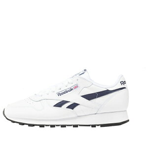 Reebok ���[�{�b�N �����Y �X�j�[�J�[ �yReebok Classic Leather 'White Vector Navy' 100033996�z �T�C�Y US_10(28.0cm)