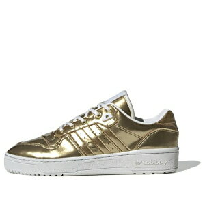 adidas �A�f�B�_�X �����Y �X�j�[�J�[ �yadidas Rivalry Low 'Gold Metallic' FV4287�z �T�C�Y US_M_4.5