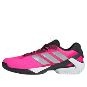 adidas �A�f�B�_�X �����Y �X�j�[�J�[ �yadidas Adizero Ubersonic 5 'Lucid Pink Silver Metallic Black' JQ2901�z �T�C�Y US_12(30.0cm)