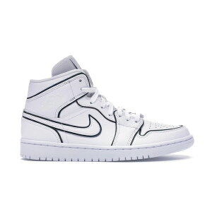 Jordan W[_ fB[X Xj[J[ yJordan 1 Mid Iridescent Reflective White (Women's)z TCY US_5.5(22.5cm) White/White