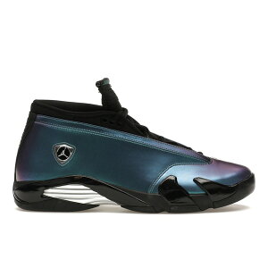 Jordan �W���[�_�� ���f�B�[�X �X�j�[�J�[ �yJordan 14 Retro Love Letter (Women's)�z �T�C�Y US_7.5(24.5cm) Mineral Teal/Metallic Silver-Black