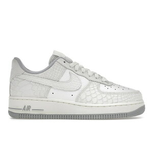Nike �i�C�L ���f�B�[�X �X�j�[�J�[ �yNike Air Force 1 Low '07 White Python (Women's)�z �T�C�Y US_5.5(22.5cm) Summit White/Summit White-Sail-Wolf Grey