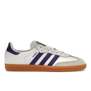 adidas �A�f�B�_�X ���f�B�[�X �X�j�[�J�[ �yadidas Samba OG White Energy Ink Gum (Women's)�z �T�C�Y US_8.5(25.5cm) Cloud White/Energy Ink/Off White