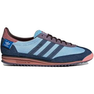 adidas �A�f�B�_�X ���f�B�[�X �X�j�[�J�[ �yadidas SL72 KseniaSchnaider Denim (Women's)�z �T�C�Y US_6(23.0cm) Denim/Purple/Pink