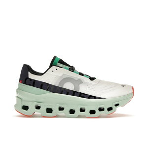 On �I�� ���f�B�[�X �X�j�[�J�[ �yOn Running Cloudmonster Undyed White Creek (Women's)�z �T�C�Y US_5.5(22.5cm) Undyed White/Creek