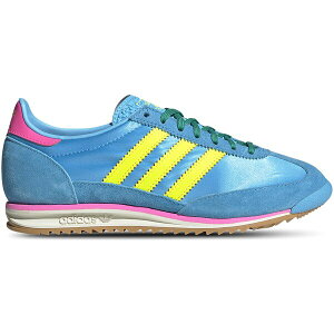 adidas �A�f�B�_�X ���f�B�[�X �X�j�[�J�[ �yadidas SL 72 OG Blue Fusion Pink (Women's)�z �T�C�Y US_6.5(23.5cm) Blue Fusion/Lucid Pink/Lucid Lemon