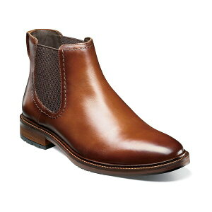 t[VC Y u[c V[Y Men's Forge Plain Toe Gore Boot Cognac