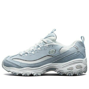 Skechers �X�P�b�`���[�Y ���f�B�[�X �X�j�[�J�[ �y(WMNS) Skechers D Lites low running Shoes GS BlueWhite 'Blue White' 11930-LBLW�z �T�C�Y US_9(26.0cm)
