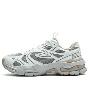 FILA �t�B�� ���f�B�[�X �X�j�[�J�[ �y(WMNS) FILA Decoder Athletic Shoes 'White Grey' F12W312111FAB�z �T�C�Y US_5(22.0cm)