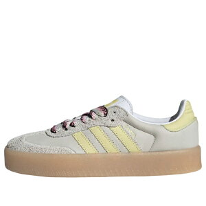 adidas �A�f�B�_�X ���f�B�[�X �X�j�[�J�[ �y(WMNS) adidas Sambae 'White Grey Powder Yellow' JI2739�z �T�C�Y US_6.5(23.5cm)