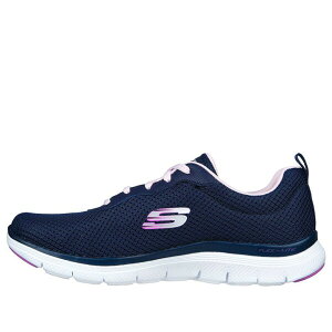 Skechers �X�P�b�`���[�Y ���f�B�[�X �X�j�[�J�[ �y(WMNS) Skechers Flex Appeal 4.0 Brilliant View 'Navy' 149303-NVLV�z �T�C�Y US_6(23.0cm)
