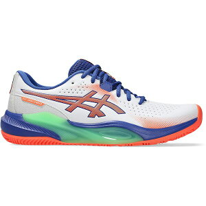 ASICS �A�V�b�N�X �����Y �X�j�[�J�[ �yASICS Gel-Challenger 15 Padel White Vivid Coral�z �T�C�Y US_10(28.0cm) White/Vivid Coral