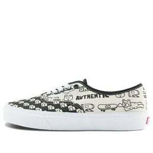 Vans �o���Y �����Y �X�j�[�J�[ �yVans Authentic x Otw Nuttsh 'Black White' VN0A5KS9BPR�z �T�C�Y US_7.5(25.5cm)
