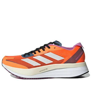 adidas AfB_X Y Xj[J[ yadidas Adizero Boston 11 'Solar Orange' GX6652z TCY US_8.5(26.5cm)