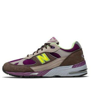 New Balance �j���[�o�����X �����Y �X�j�[�J�[ �yNew Balance Stray Rats x 991 Made in England 'Purple Green' M991SRG�z �T�C�Y US_10(28.0cm)