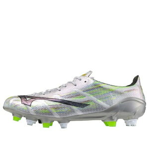 Mizuno �~�Y�m �����Y �X�j�[�J�[ �yMizuno Alpha 2 Made in Japan AG 'Silver Neon' P1GA256109�z �T�C�Y US_9.5(27.5cm)