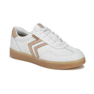 hN^[EV[ fB[X Xj[J[ V[Y Women's Rebel Sport Lace Up Sneakers White/Cuban Sand Leather/Suede