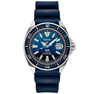 ZCR[ Y rv ANZT[ Men's Automatic Prospex PADI Special Edition Blue Silicone Strap Watch 45mm Blue
