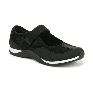 hN^[EV[ fB[X Xj[J[ V[Y Women's Goodie Mary Jane Sneakers Black Knit Fabric/Faux Leather