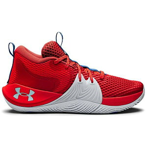 Under Armour A_[A[}[ Y Xj[J[ yUnder Armour Embiid One Versa Redz TCY US_9.5(27.5cm) Versa Red/Versa Red-Halo Gray