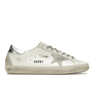 Golden Goose S[fO[X Y Xj[J[ yGolden Goose Super-Star White Silverz TCY US_12(30.0cm) White/Ice/Silver