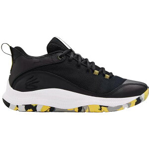 Under Armour A_[A[}[ Y Xj[J[ yUnder Armour Curry 3Z5 Black Camo Solez TCY US_11(29.0cm) Black/Yellow