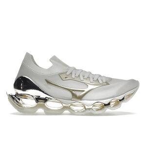 Mizuno �~�Y�m �����Y �X�j�[�J�[ �yMizuno Wave Prophecy Hajime Sorayama Champagne Gold�z �T�C�Y US_5(23.0cm) White/Champagne Gold