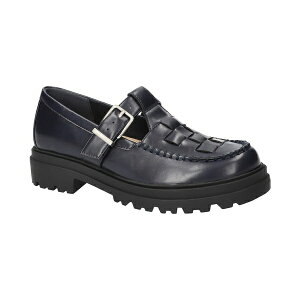 xB[^ fB[X Xb|E[t@[ V[Y Women's Makell Comfort Lug Buckle Loafers Navy