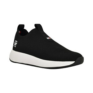g~[ qtBK[ fB[X Xj[J[ V[Y Women's Ada Lightweight Knit Slip-On Sneakers Black/White
