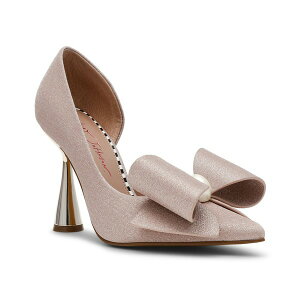 �x�b�c�B�W�����\�� ���f�B�[�X �q�[�� �V���[�Y Women's Kyliee Embellished Bow Pumps Champagne Sparkle