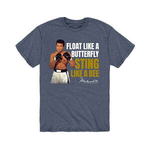 �G�A�E�F�[�u�X �����Y T�V���c �g�b�v�X Men's Muhammad Ali Butterfly T-shirt Blue
