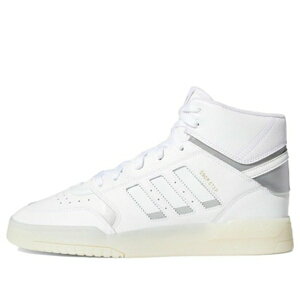 adidas �A�f�B�_�X �����Y �X�j�[�J�[ �yadidas originals Drop Step 'White Silver' EF7140�z �T�C�Y US_9(27.0cm)