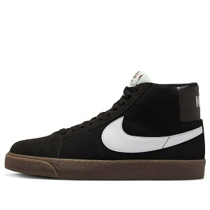 Nike �i�C�L �����Y �X�j�[�J�[ �yNike Zoom Blazer Mid SB 'Black Dark Gum' 864349-010�z �T�C�Y US_10(28.0cm)
