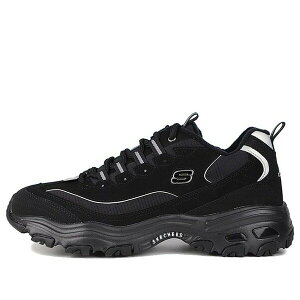 Skechers �X�P�b�`���[�Y �����Y �X�j�[�J�[ �ySkechers D'Lites Low-Top Running Shoes Black 666063-BBK�z �T�C�Y US_6.5(24.5cm)