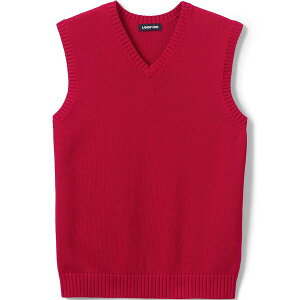 YGh Y jbg&Z[^[ AE^[ School Uniform Men's Cotton Modal Sweater Vest Red