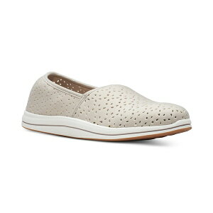 N[NX fB[X Xb|E[t@[ V[Y Women's Cloudsteppers Breeze Emily Perforated Loafer Flats Light Taupe