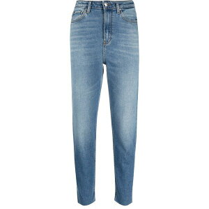 �g�~�[ �q���t�B�K�[ ���f�B�[�X �f�j���p���c �{�g���X Tapered-leg denim jeans Blue