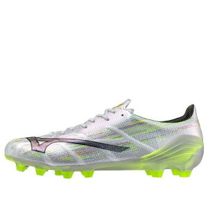 Mizuno �~�Y�m �����Y �X�j�[�J�[ �yMizuno Alpha 2 Elite FG 'Silver Neon' P1GA256209�z �T�C�Y US_7(25.0cm)