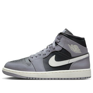 Jordan �W���[�_�� ���f�B�[�X �X�j�[�J�[ �y(WMNS) Air Jordan 1 Mid 'Cement Grey' BQ6472-022�z �T�C�Y US_W_11