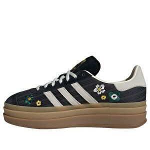 adidas �A�f�B�_�X ���f�B�[�X �X�j�[�J�[ �y(WMNS) adidas x Liberty London Gazelle Bold 'Black' IH1922�z �T�C�Y US_9.5(26.5cm)