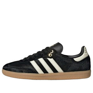 adidas �A�f�B�_�X ���f�B�[�X �X�j�[�J�[ �y(WMNS) adidas Samba 'Black Pony Hair' JQ3694�z �T�C�Y US_W_12.5